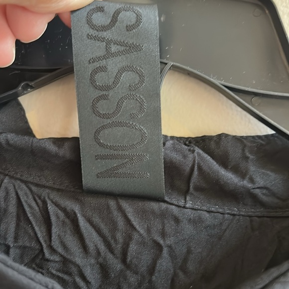 Kadem Sasson Black Duster/Dress Long Sleeve - Picture 5 of 14